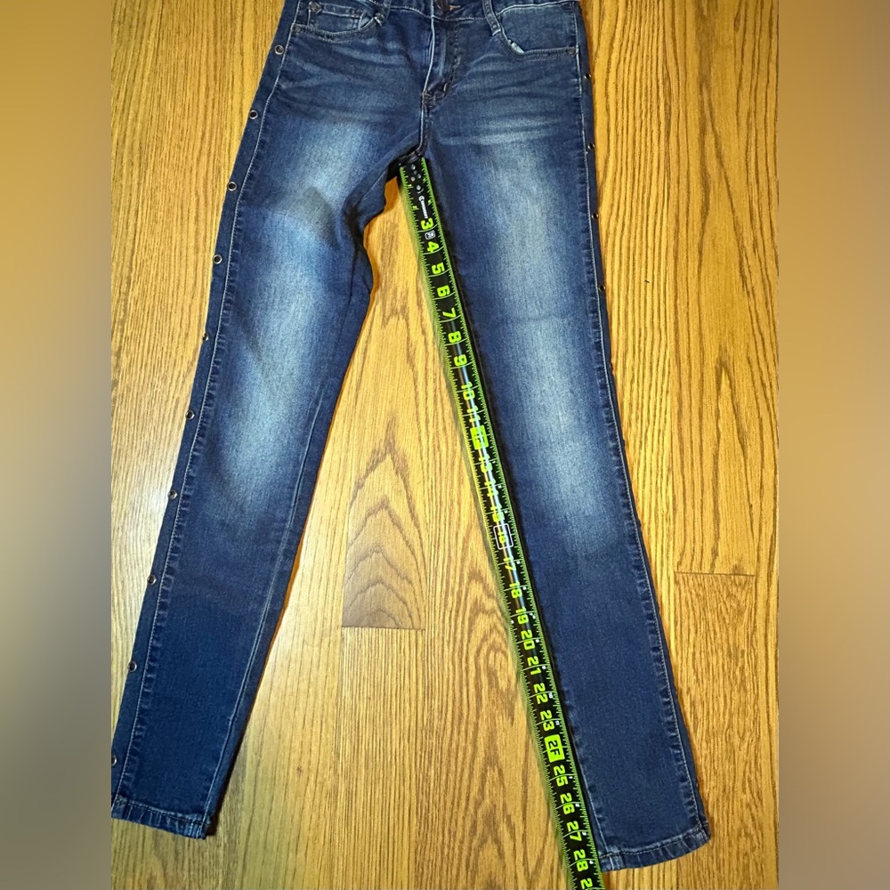 Versace V 1969 Skinny Jeans With Grommet Details - Picture 4 of 10